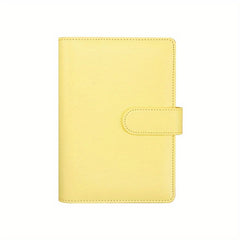 Stylish A6 PU Leather Macaroon Planner Binder - 6 Hole - Magnetic Clasp