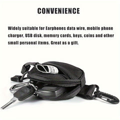 Waterproof Tactical Bag Key Coin Pouch Earphone Case