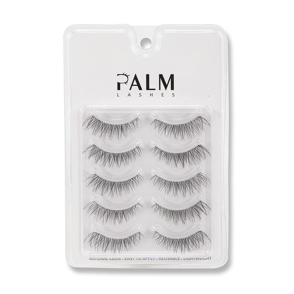 Palm Lashes Natural Look False Eyelashes Short Lashes TS01