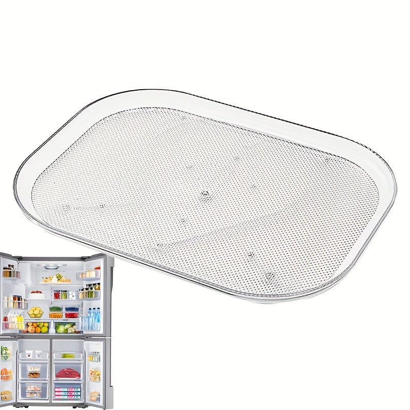 Square Lazy Susan Organizer Refrigerator Turntable Condiment Storage Rack