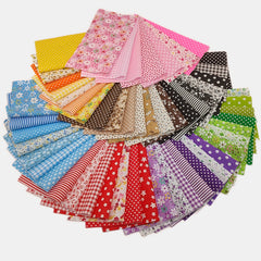 56pcs Square Patchwork Cloth Group Pre cut DIY Cloth Pieces 4 Specifications
