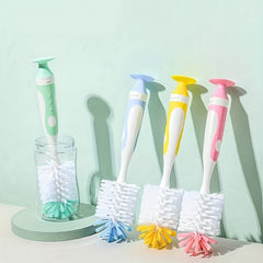 Baby Nylon Brush Pacifier & Bottle Cleaning Set