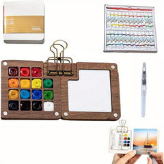 Tobios Travel Watercolor Palette Set - 24 Colors