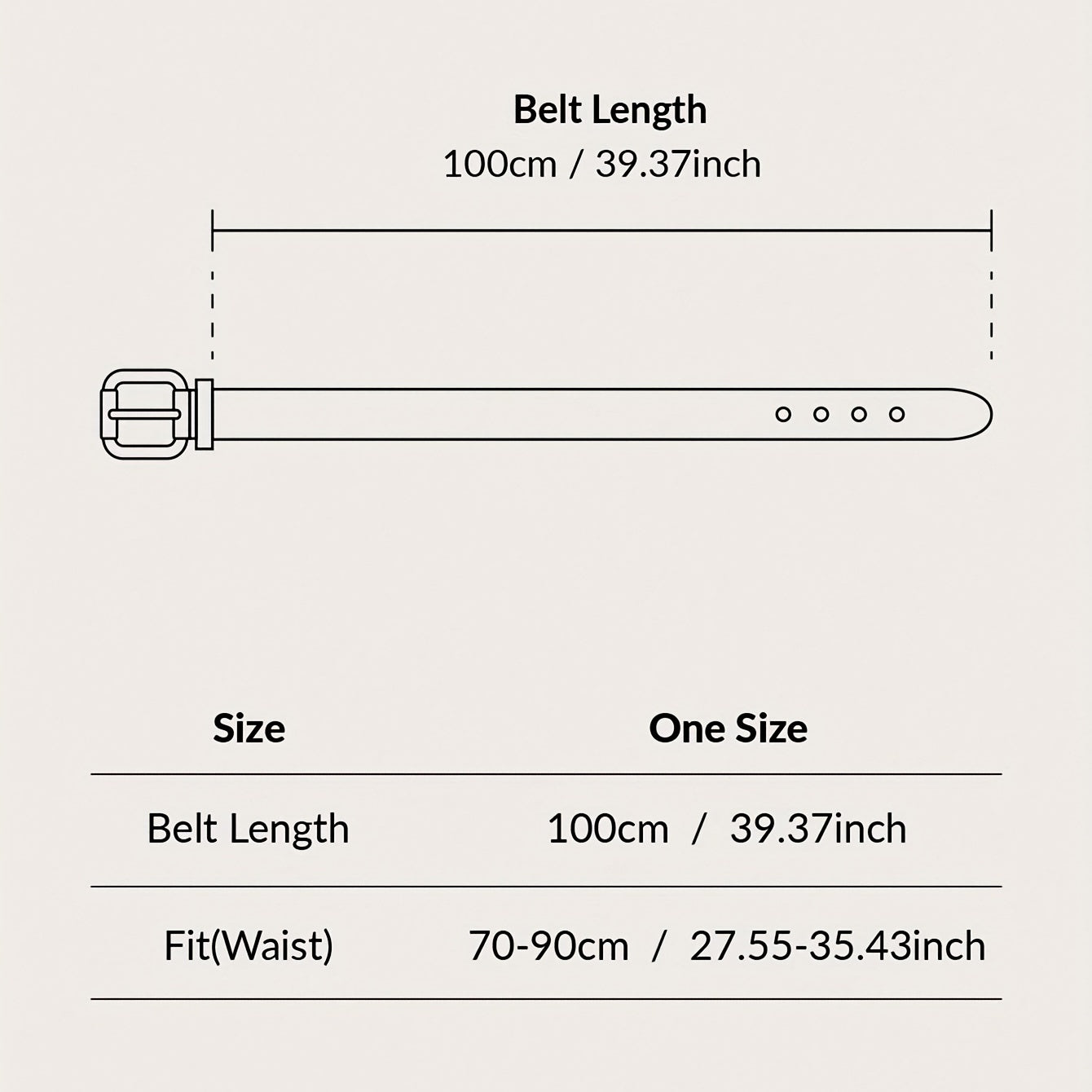 Punk Style Rivet Belt Hollow Air Eye Belt for Men and Women