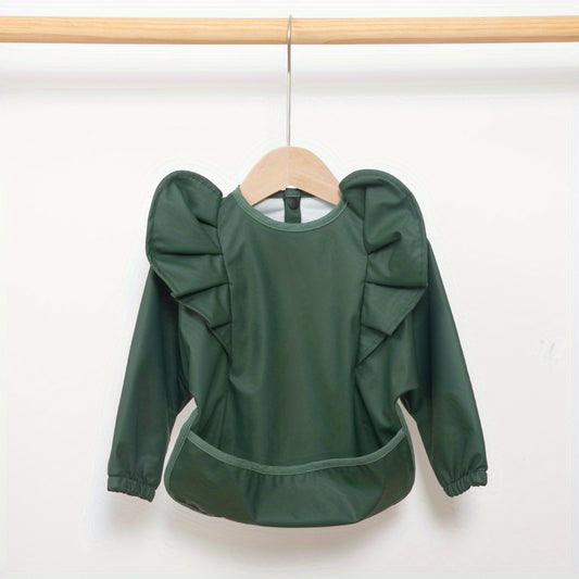 Angel Wings Waterproof Bib for Stylish Baby Girls