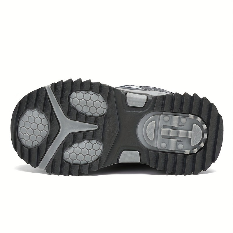 Boys' Snow Boots Warm Fleece Non slip Ankle Plush Outdoor Hikin