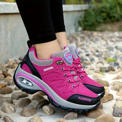 Women's Outdoor Non Slip Hiking Shoes Air Cushion Sole Footwear