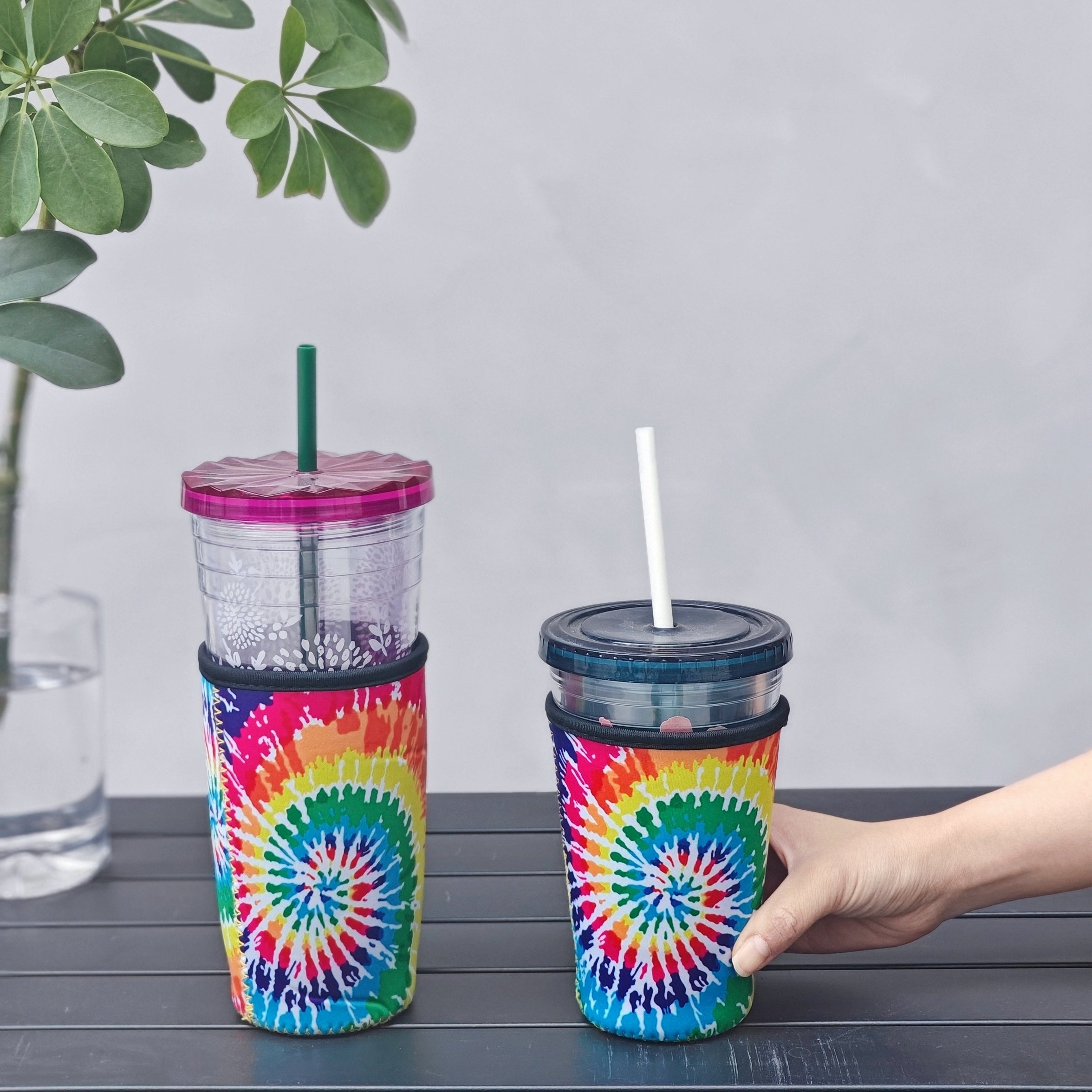 Rainbow Printed Non-slip Cup Sleeve for 22-32oz Cup