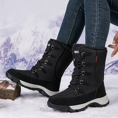 Furry Thermal Snow Boots for Fall Winter Keep Warm