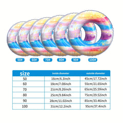 Kids Swimming Ring Cartoon Inflatable Float