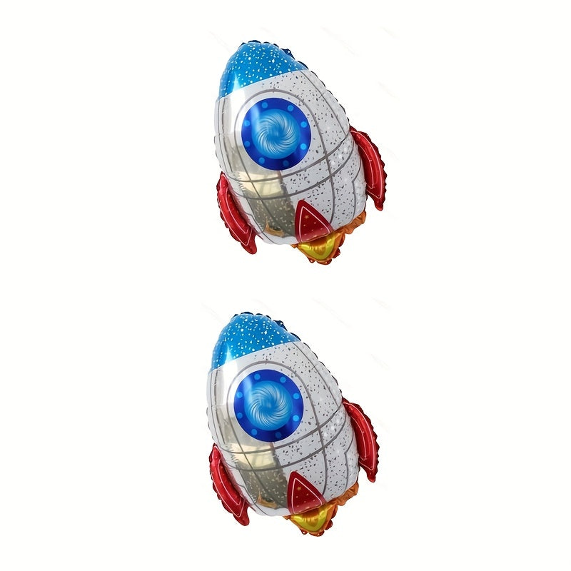 Rocket & Astronaut Balloons, Holiday Party Decorations