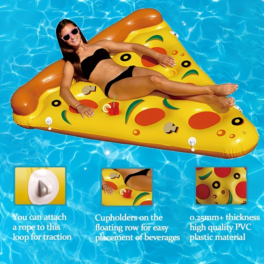 Giant Pizza Slice Pool Float Beach Lounge