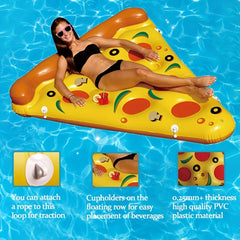 Giant Pizza Slice Pool Float Beach Lounge