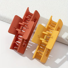 Acrylic Matte Strong Hold Hair Claw Clip for Thick Hair