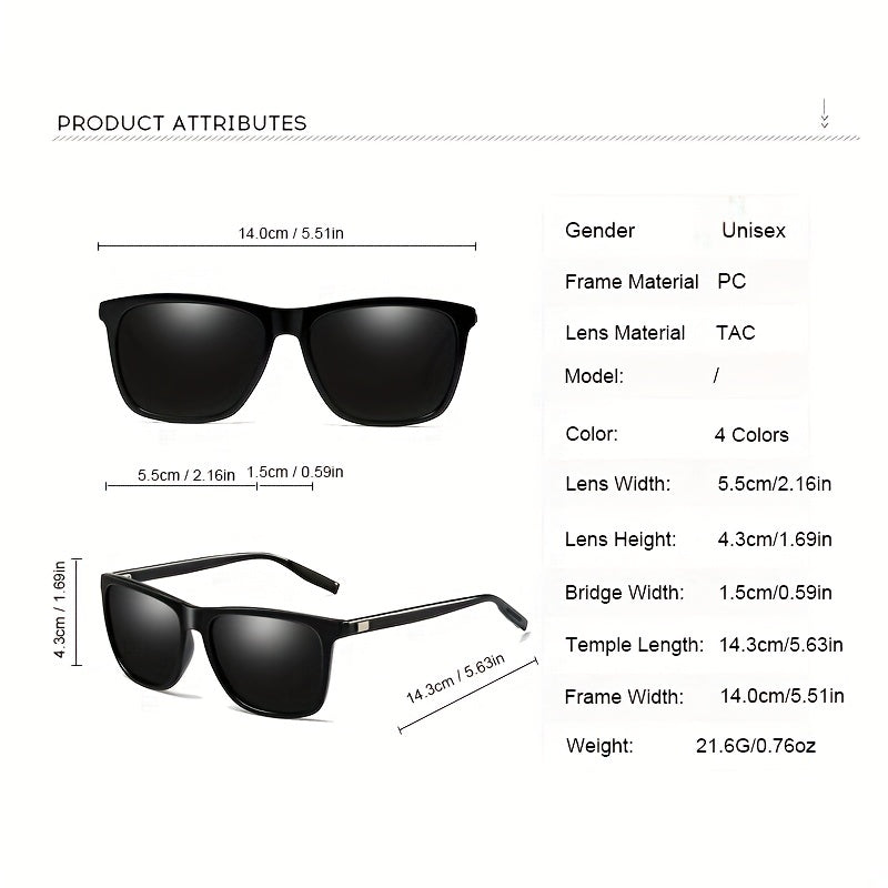 Alum Magnesium Polarized Sunglasses Men Cycling