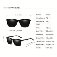Alum Magnesium Polarized Sunglasses Men Cycling