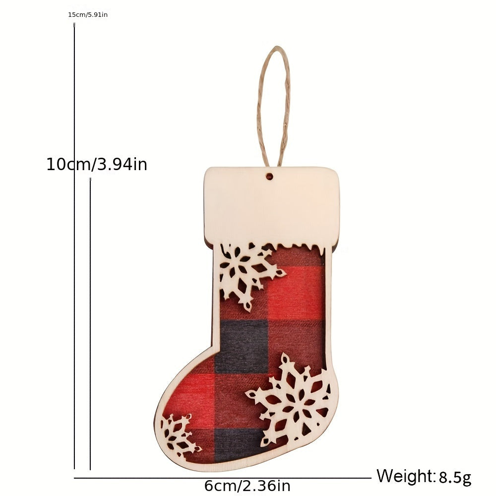 Wooden Christmas Pendant, Party Decoration