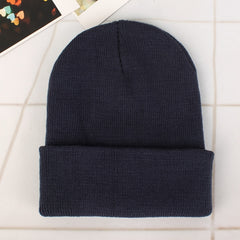 Autumn&Winter Fluorescent Knitted Couple Wool Cap