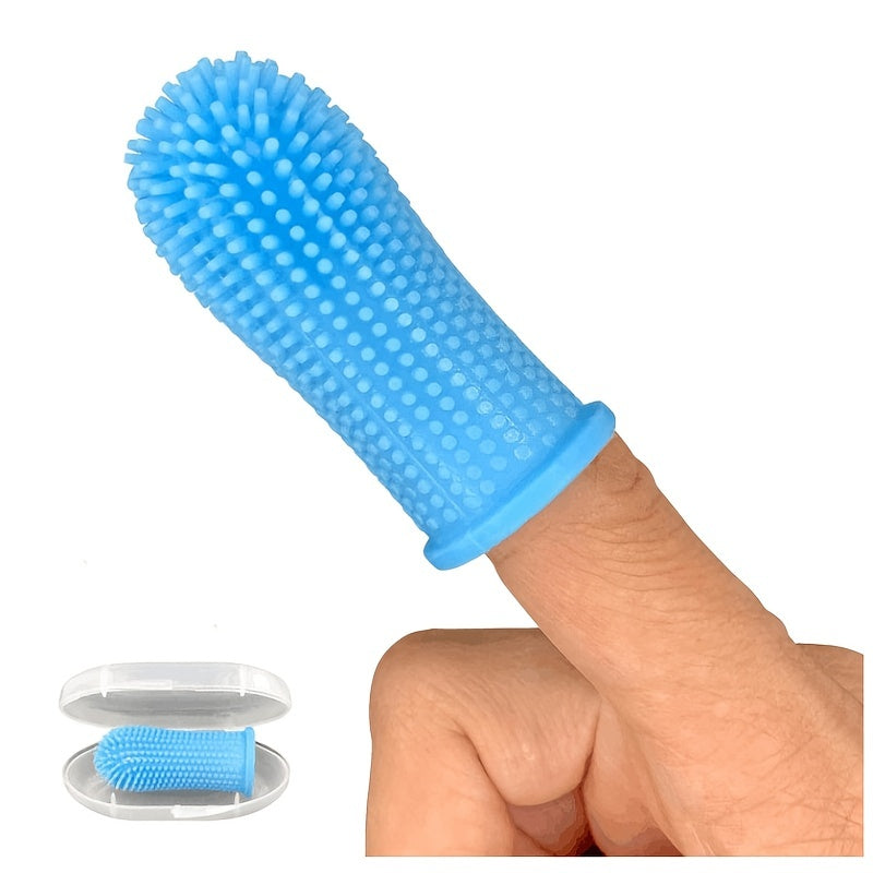 Pet Finger Cover Silicone Teeth Cleaning Toothbrush