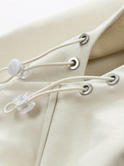Men's Pocket Windbreaker Hooded Jacket for Spring Fall