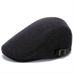 Adjustable Wool Beret for Stylish and Warm Fall/Winter