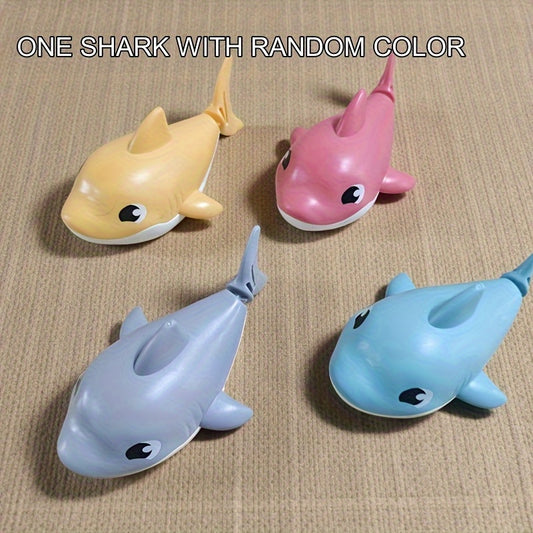 Playful Shark Bath Toy with Water Flowers Interactive Fun