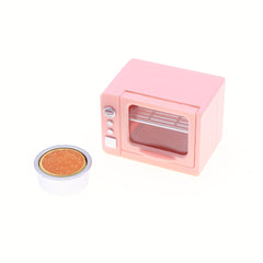 Dollhouse Pink Chiffon Cake Oven Model