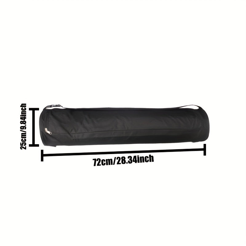 Large Capacity Yoga Mat Storage Bag Adjustable Zipper Backpack