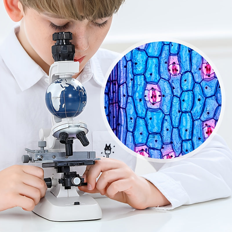 Adjustable Focus Microscope Student Lab Kit