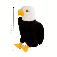 Realistic Bald Eagle Owl Plush Toy Stuffed Animal Home Decor