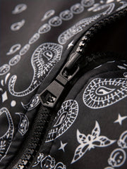 Men's Paisley Soft Shell Jacket Lightweight and Comfortable