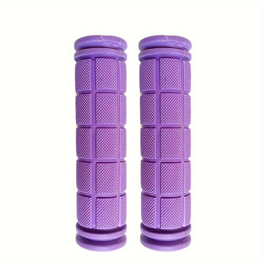 2pcs Colorful Fixed Gear Bike Handlebar Cover Soft Rubber Grip Stopper