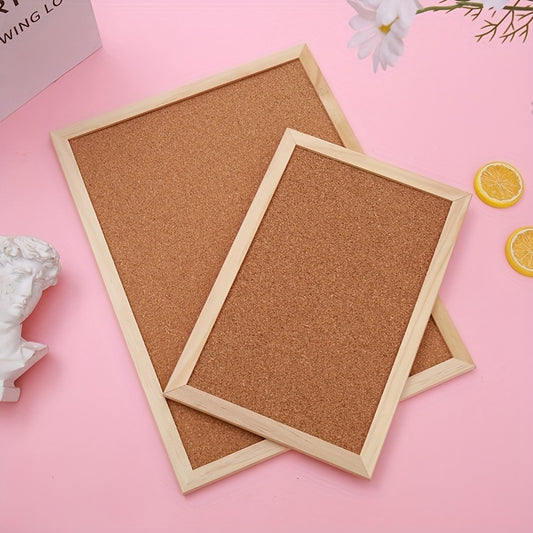 Self Adhesive Cork Board Photo Wall Sticker - Stylish & Functional Display