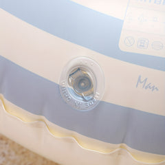 Vintage Striped Inflatable Baby Swimming Ring for Kids
