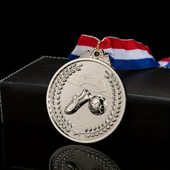 3pcs Zinc Alloy Football Medals Set for Sports Games