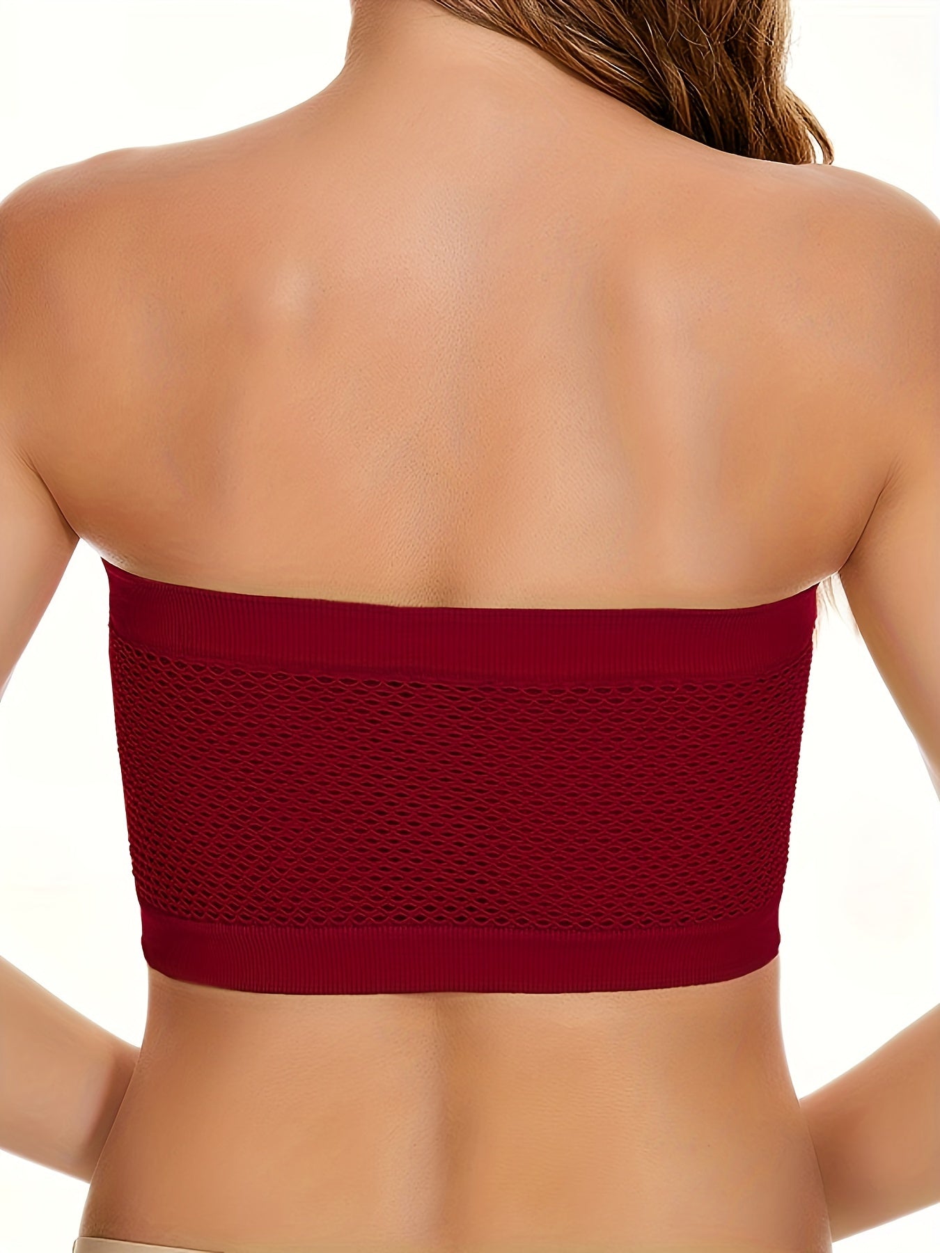2 Pack Plus Size Sexy Tube Bra Set Women's Plus