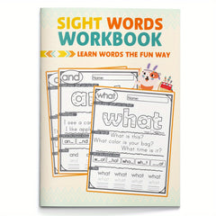 Kids First Words Tracing & Phonics Workbook Vocabulary Builder