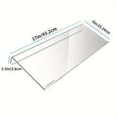 Acrylic Tilted Keyboard Stand for Ergonomic Typing
