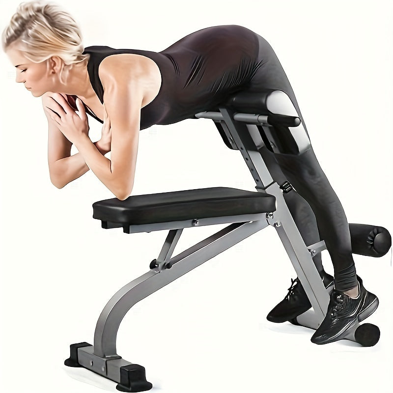 Foldable Fitness Roman Chair Abdominal Exercise Bench