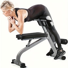 Foldable Fitness Roman Chair Abdominal Exercise Bench