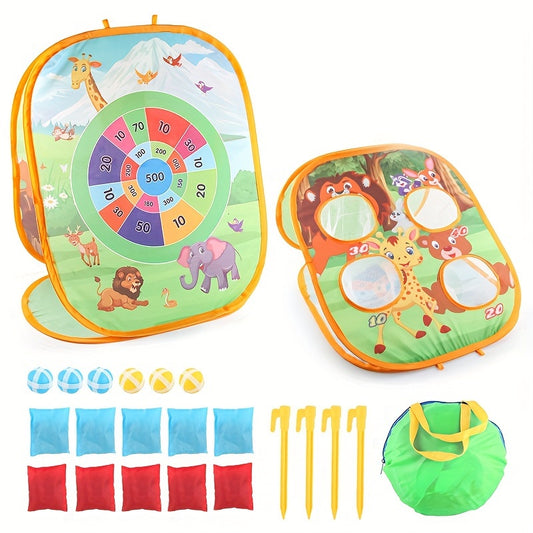 Animal Bean Bag Throwing Game Toy for Family Party