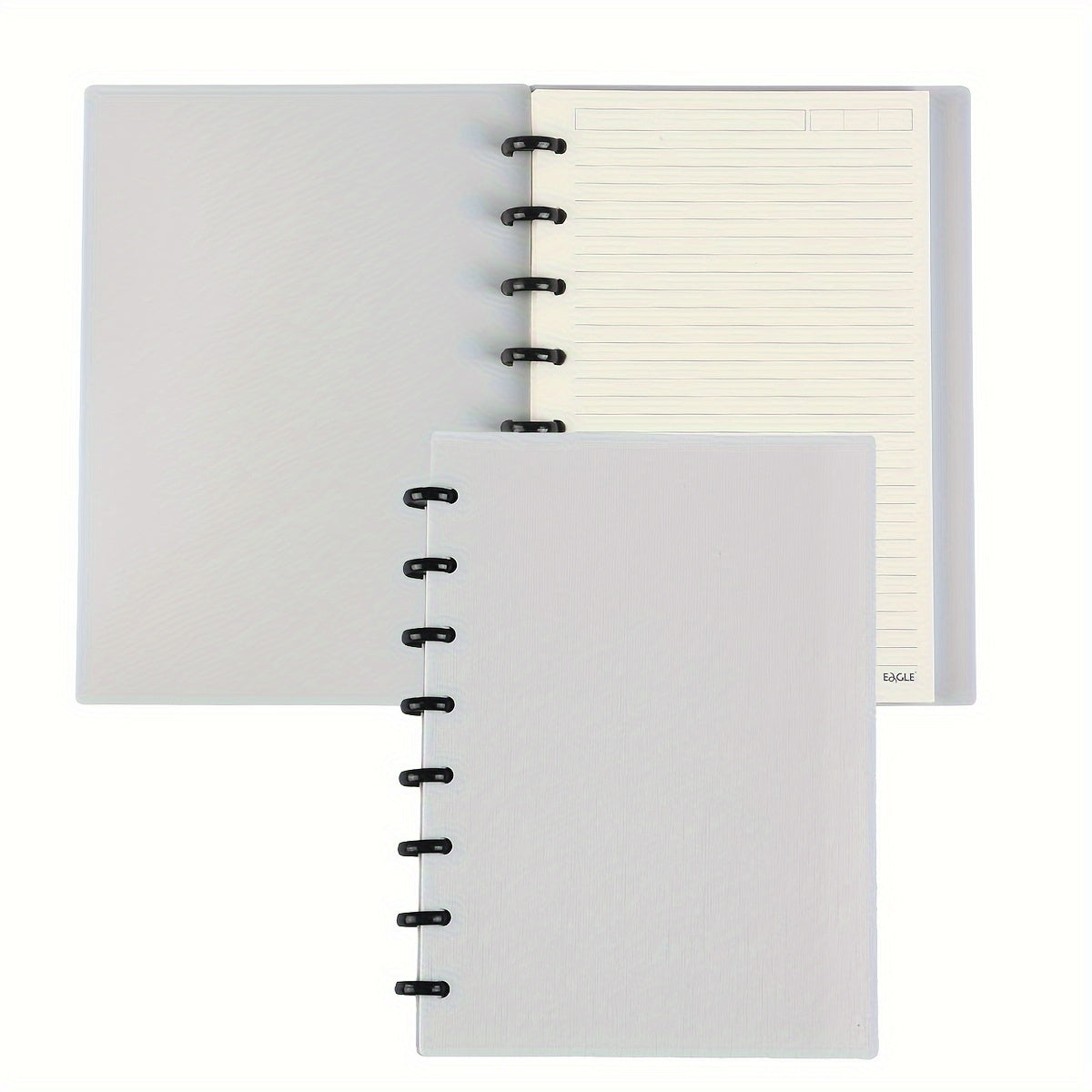 Junior Discbound Notebook Poly Cover 60 Sheets Ruled Pages