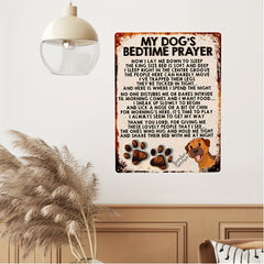 Retro Golden Retriever Dog Tin Metal Sign Board Bar Garage Decor