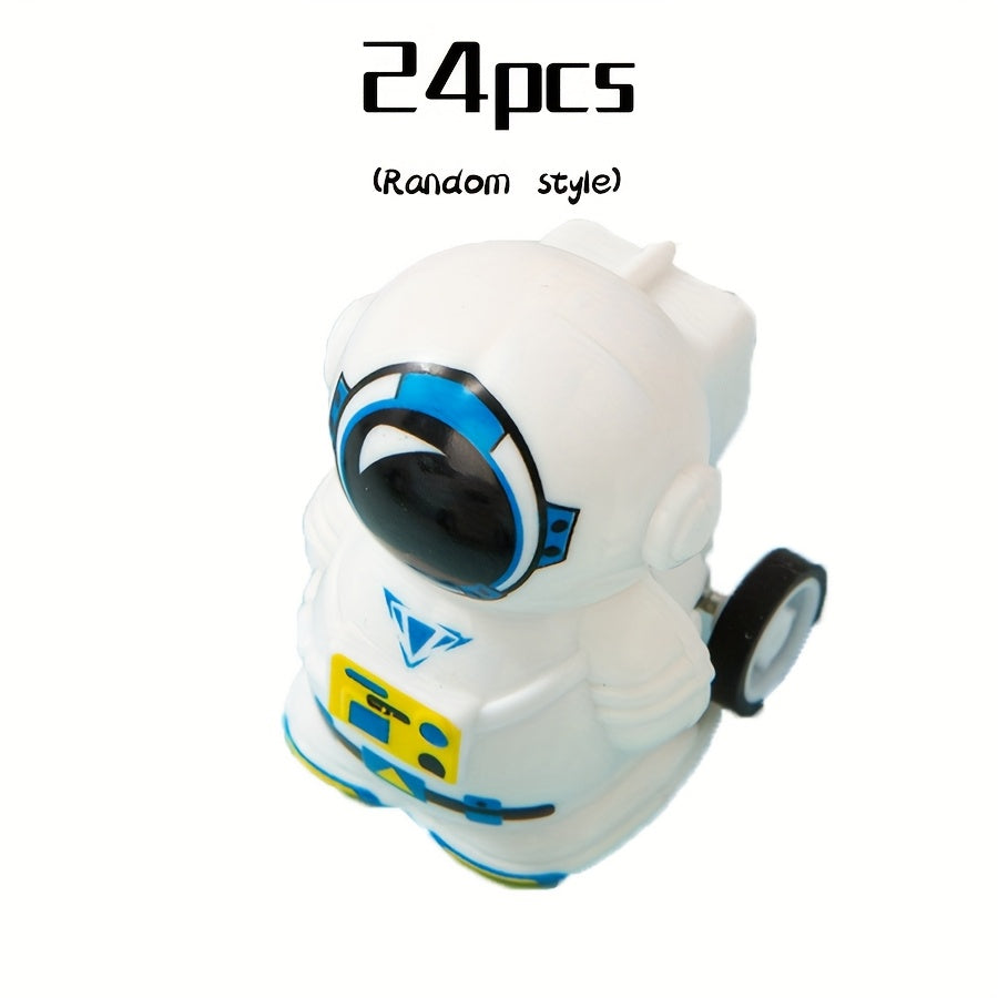 Astronaut Pull Back Car Toy Set 24pcs Ideal Party Gift