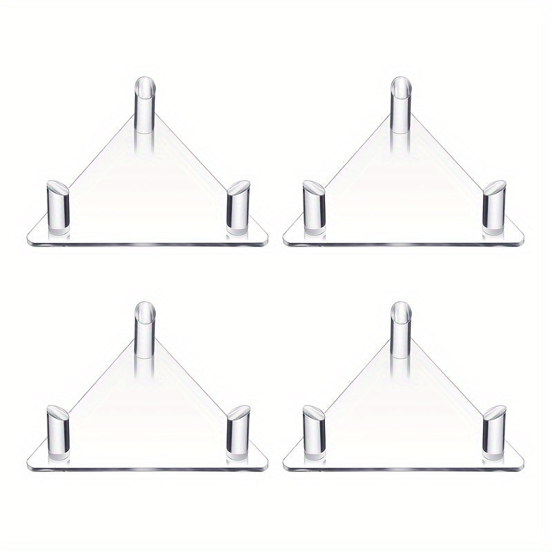 Clear Acrylic Ball Display Stand Sports Ball Storage Rack For Various Balls
