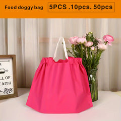Thickened Christmas Gift Bags 50pcs Multifunctional Packaging Holiday Bags