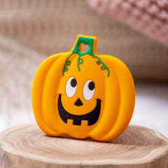 Halloween Teether Pumpkin Pendant Teething Toy