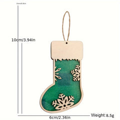 Wooden Christmas Pendant, Party Decoration
