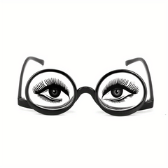 Makeup Reading Glasses Flip Lens Cosmetic Make Up Eye Glasses