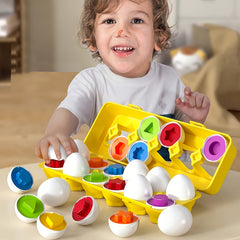 Educational Easter Egg Sorting Puzzle for Kids